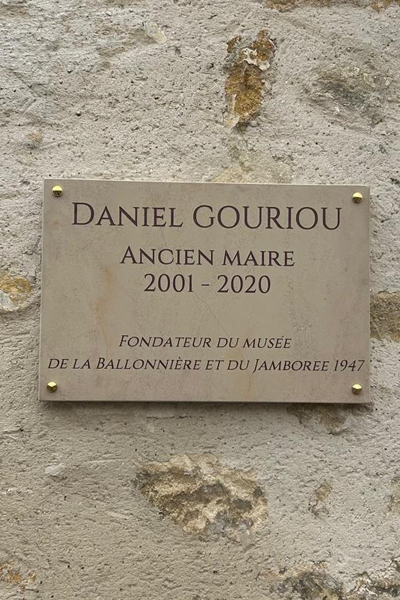 Gravure commémorative